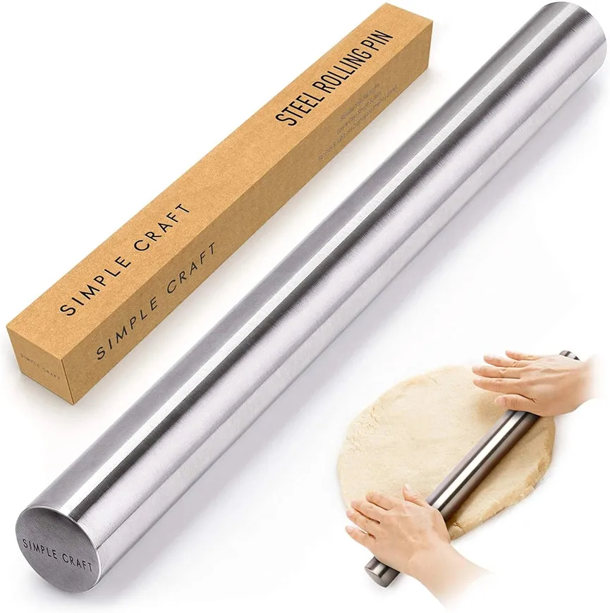 16" Steel Rolling Pin