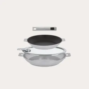 4-Piece mixed frying pan Set