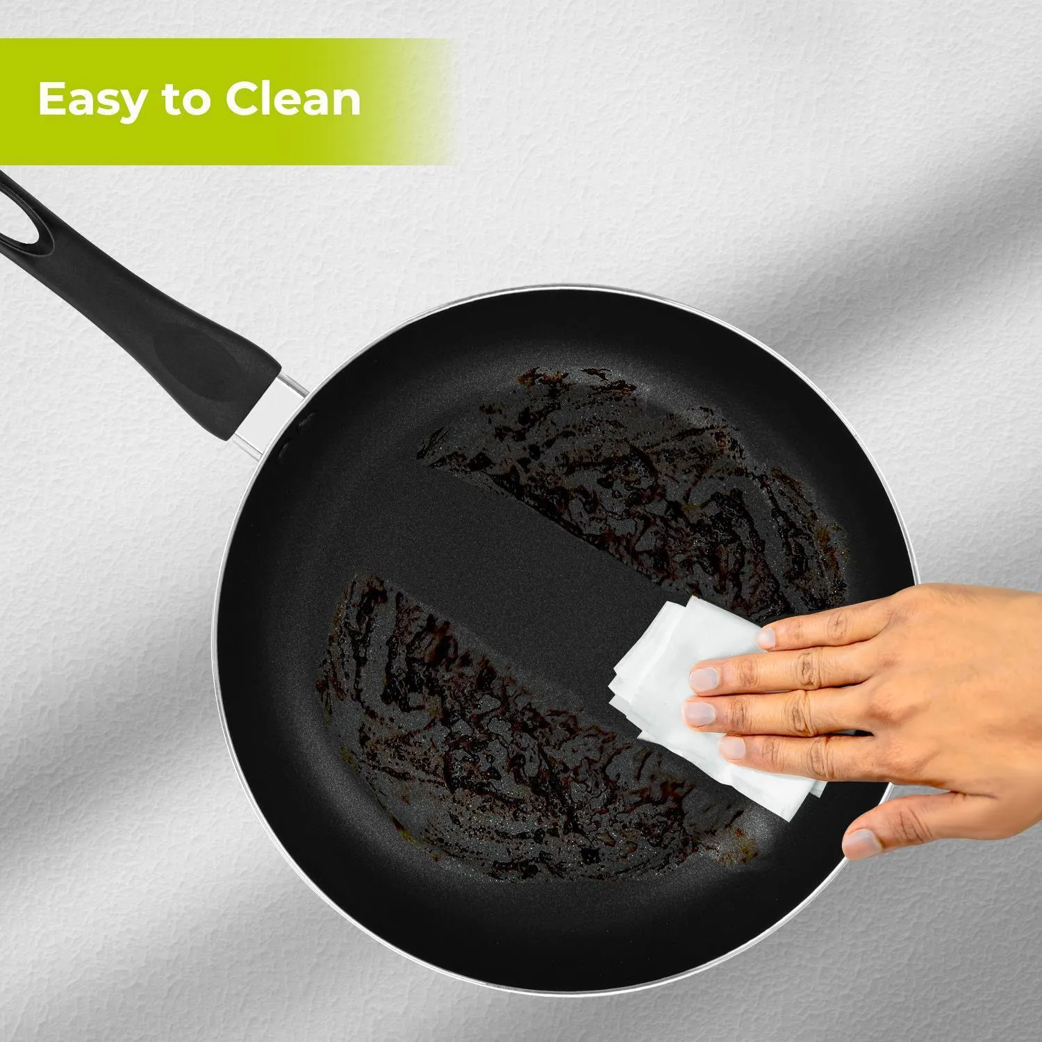 5-Layer Lightweight Non-Stick Frying Pan (22cm-32cm)