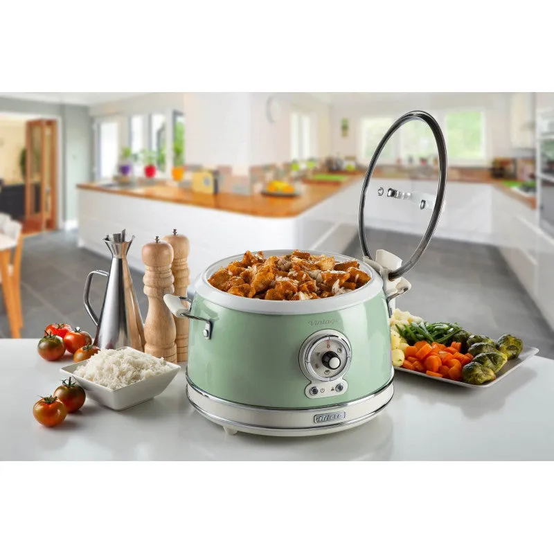 Ariete, 2904/04 Vintage Line Rice Cooker 3.5 L Non Stick, Green