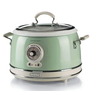 Ariete, 2904/04 Vintage Line Rice Cooker 3.5 L Non Stick, Green