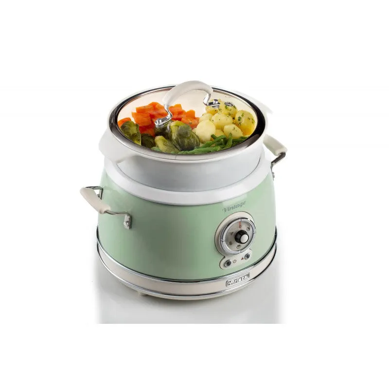 Ariete, 2904/04 Vintage Line Rice Cooker 3.5 L Non Stick, Green