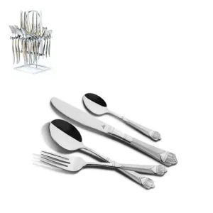 Arshia Stand Cutlery Set 24PCS