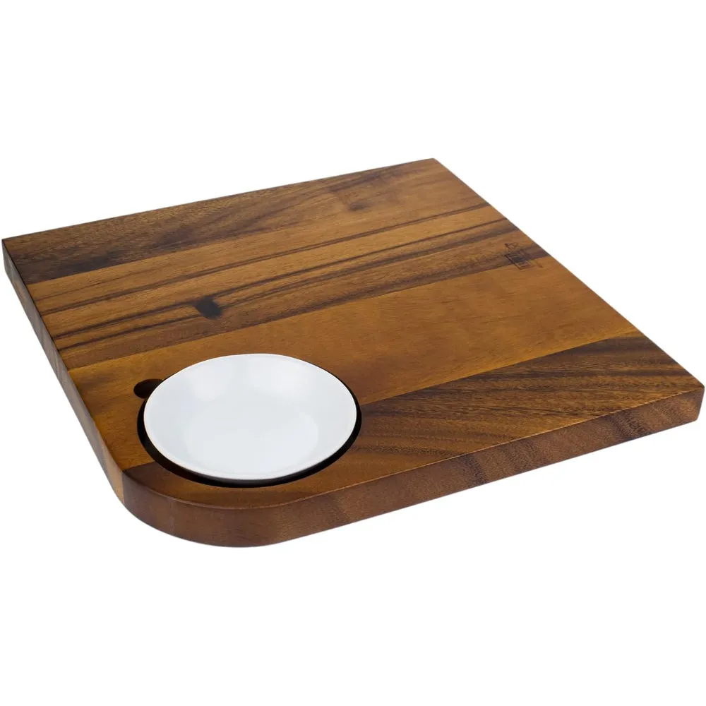 Billi Square Board W/Ceramic Bowl