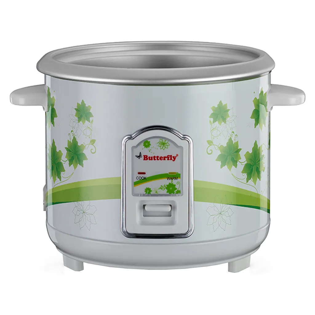 Butterfly Jade Electric Rice Cooker 1.8Litre White