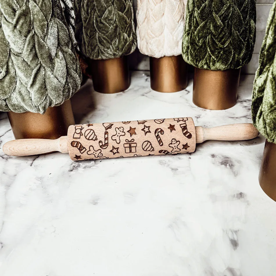 Christmas Rolling Pin Set