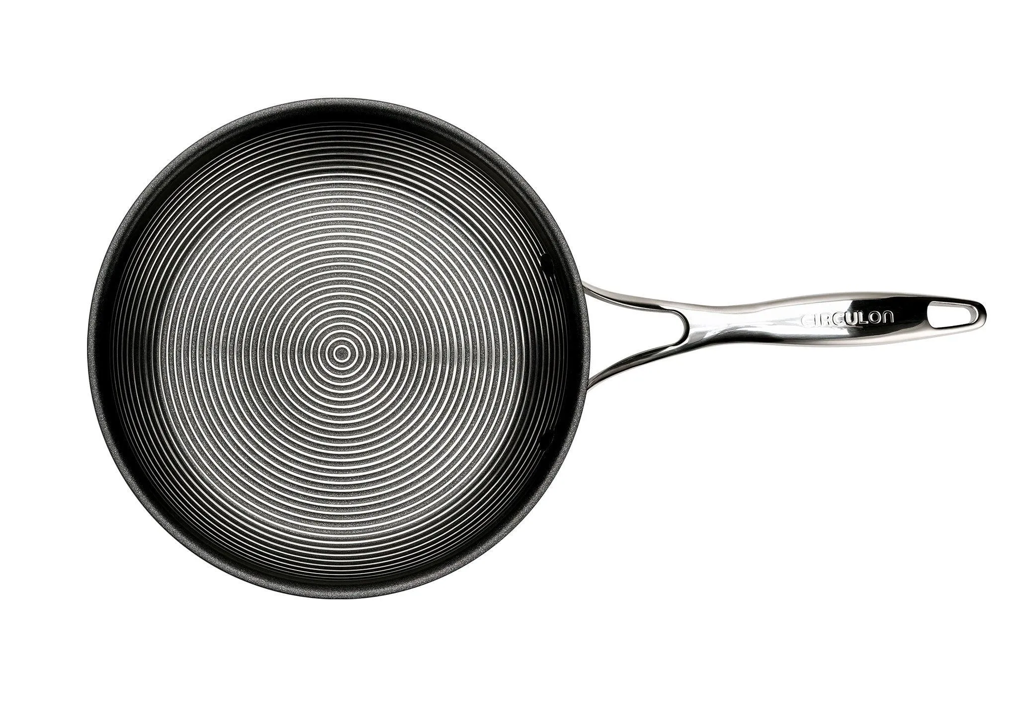 Circulon SteelShield Non-Stick Stainless Steel C-Series Hybrid Non Stick Frying Pan 25cm