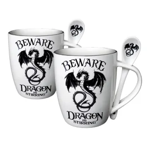 Dragon is Stirring Mug and Spoon Set