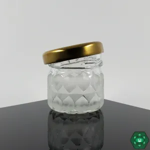 Hittite Glass Baller Jars - Handcrafted Glass Storage Jars with Airtight Seal