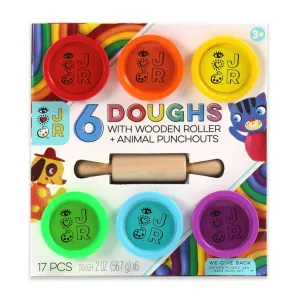 iHeartArt Jr 6 Doughs   Wooden Roller