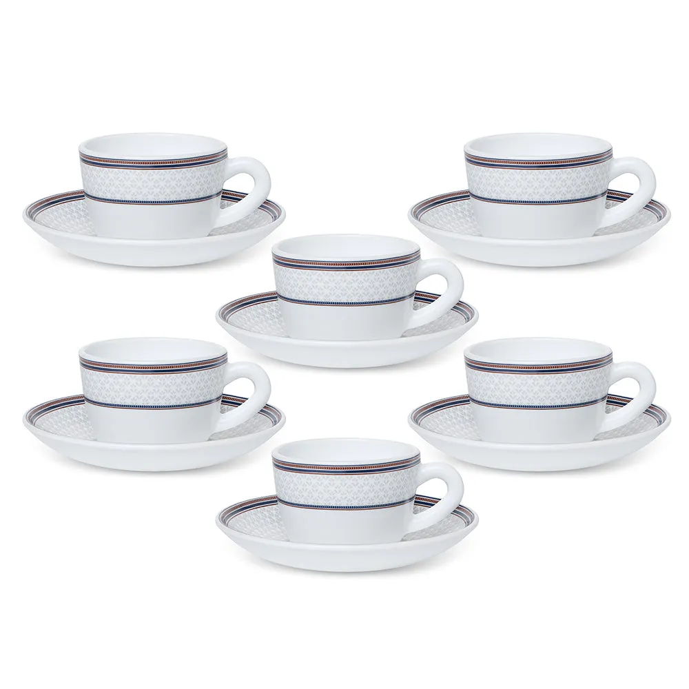 Larah By Borosil Starlight Cup n Saucer Set