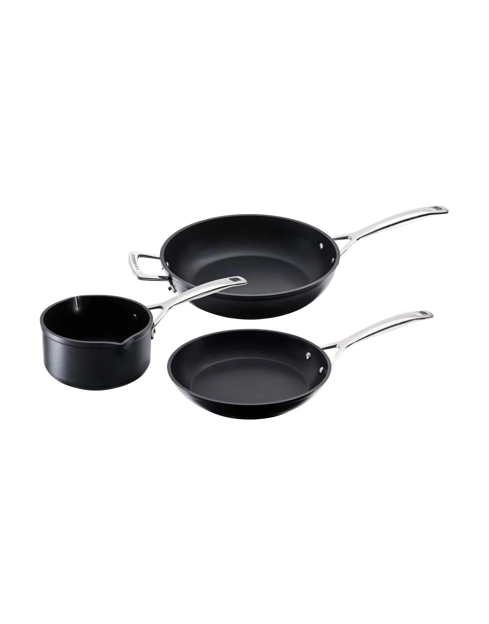 Le Creuset Toughened Non-Stick 3 Piece Cookware Set