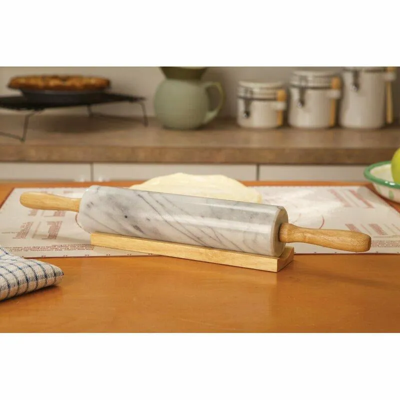 Marble Rolling Pin w/ Stand