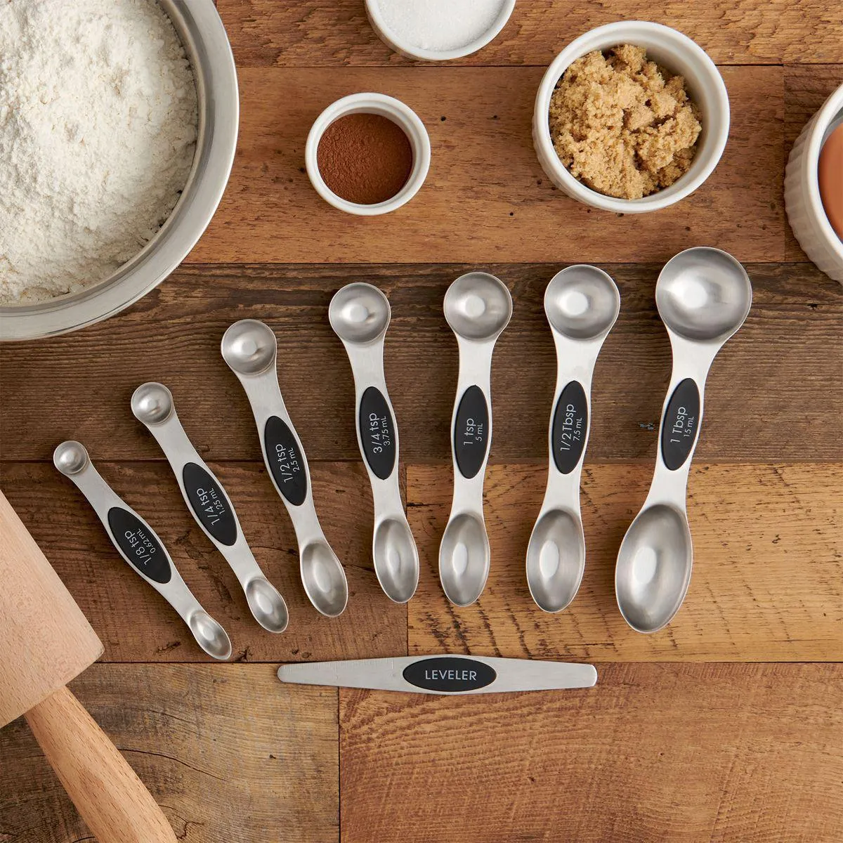 Mrs. Anderson's Magnetic Measuring Spoon Set (8 pc)