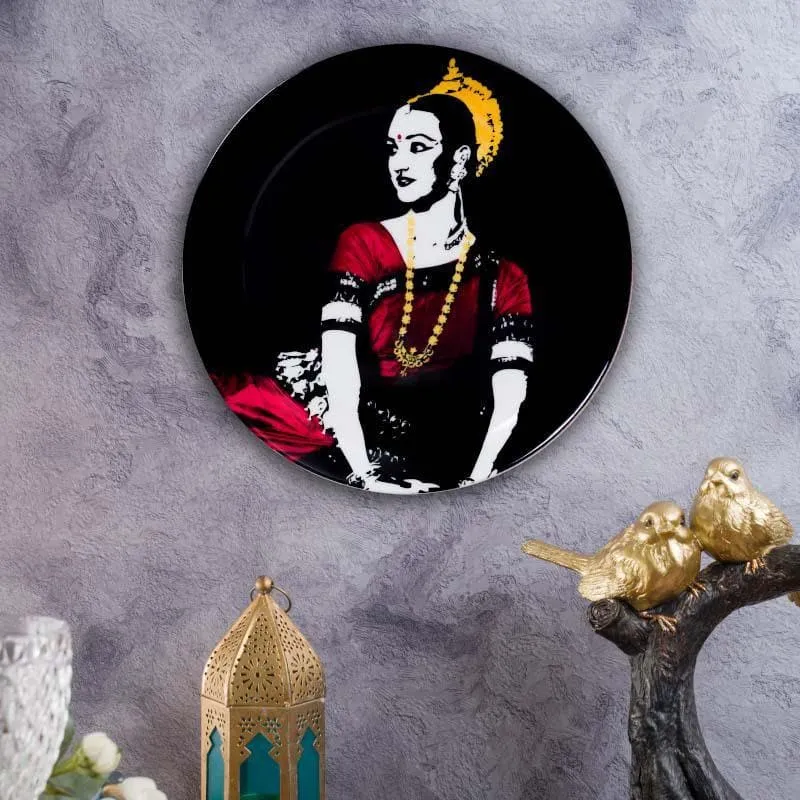 Odissi Dance Of India Inspired Plate