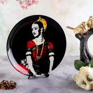 Odissi Dance Of India Inspired Plate