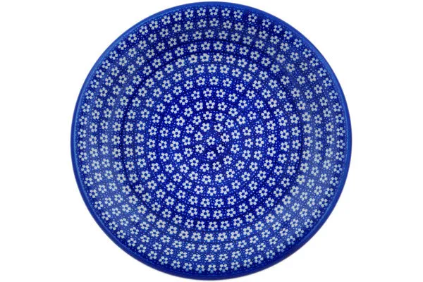 Polish Pottery 10" Plate Azul Garden