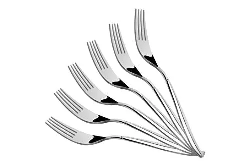 Shapes Oslo 304 Grade, 18/10 & Cup Rolled Dinner Fork, Set of 6 pcs (18 cm.)