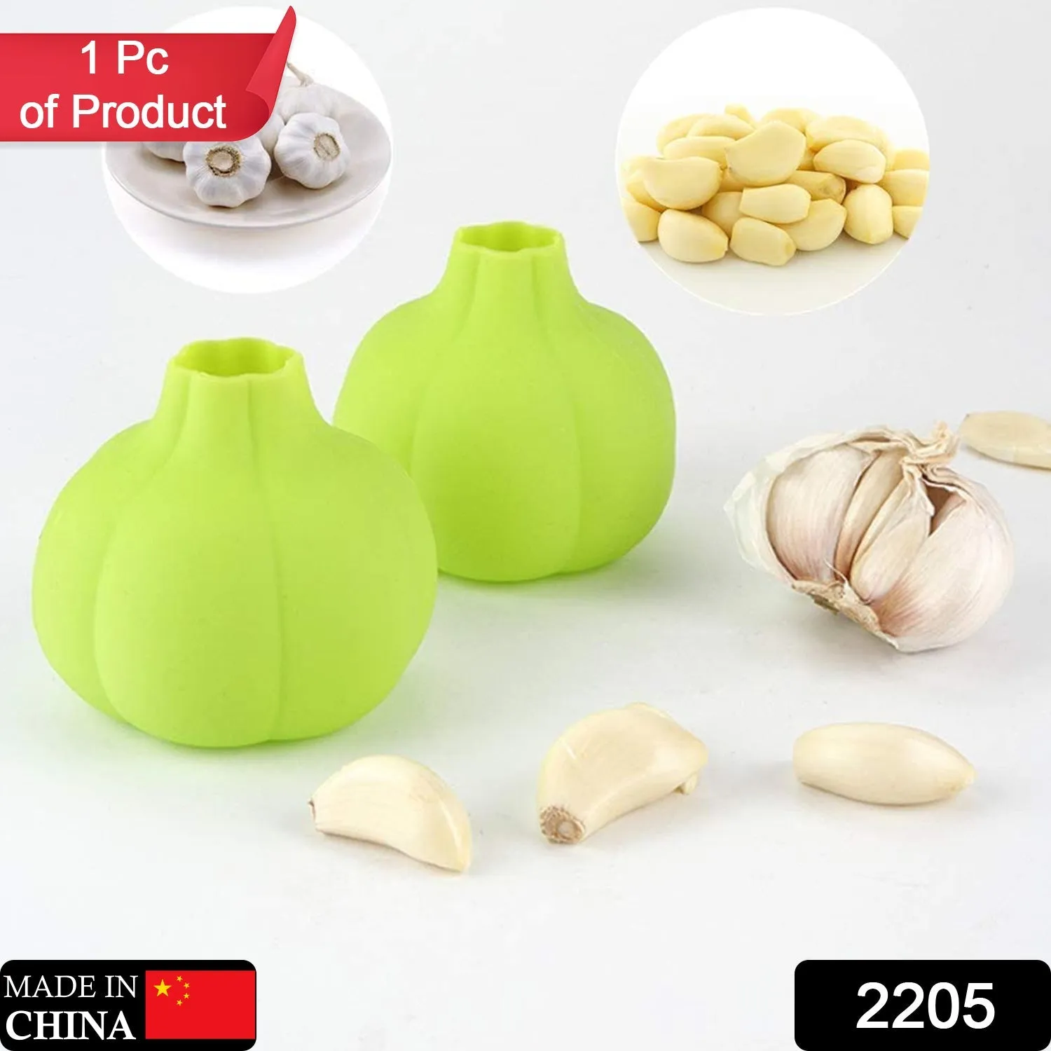 Silicone Ginger Garlic Manual Peeler