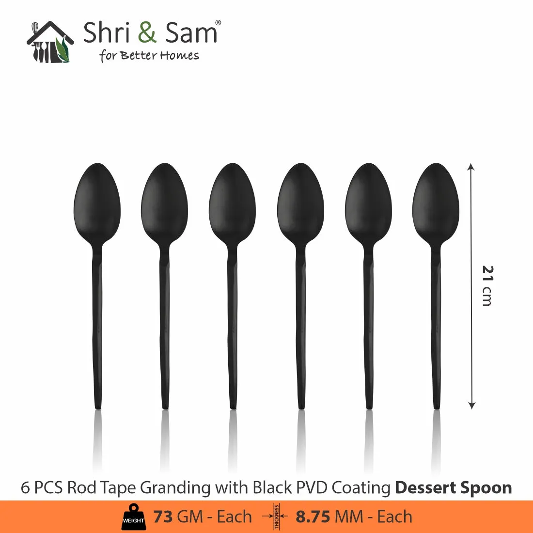 Stainless Steel 24 PCS Cutlery Set with PVD Coating Rod Tape Granding