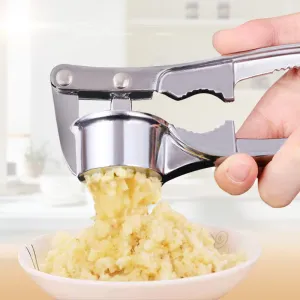 Stainless Steel Garlic Crusher