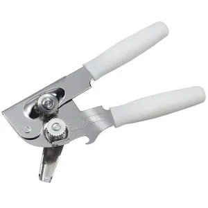 Swing-A-Way Portable Can Opener With Comfort Grip, White, 7.5x2 Inches