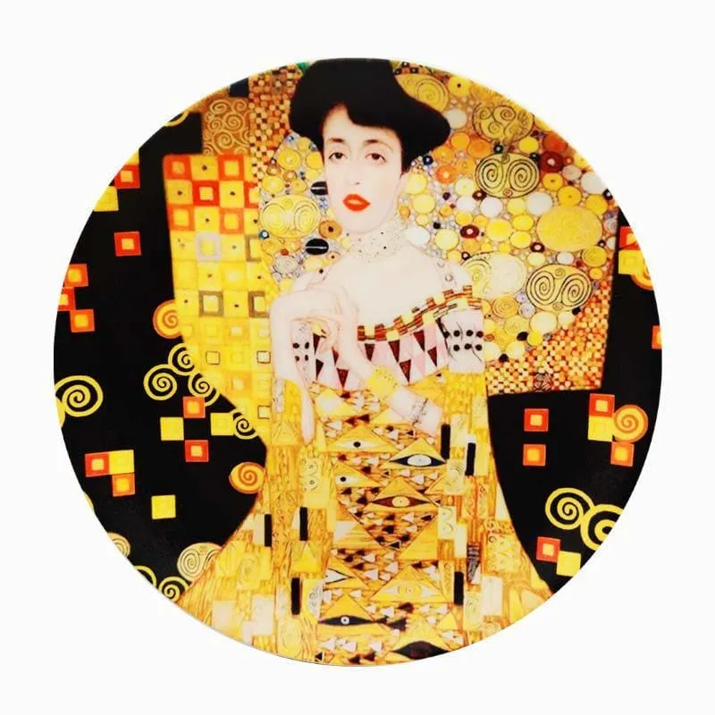 The Golden Era by Klimt Decorative Plate