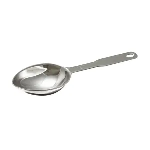 Thunder Group SLMS033V 1/3 Cup Stainless Steel Heavy-Duty Oval Measuring Scoop