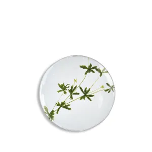 Tormentilla Leaf Plate by Astier de Villatte, 24cm