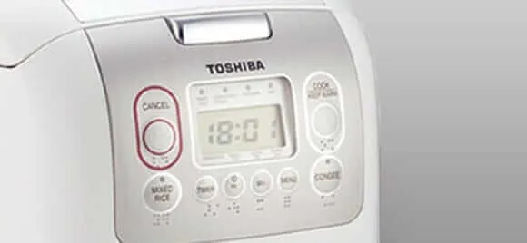 Toshiba RC-18NMFEIS 1.8L Electric Rice Cooker - White