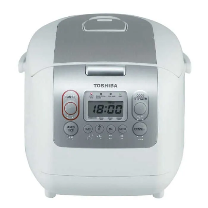 Toshiba RC-18NMFEIS 1.8L Electric Rice Cooker - White