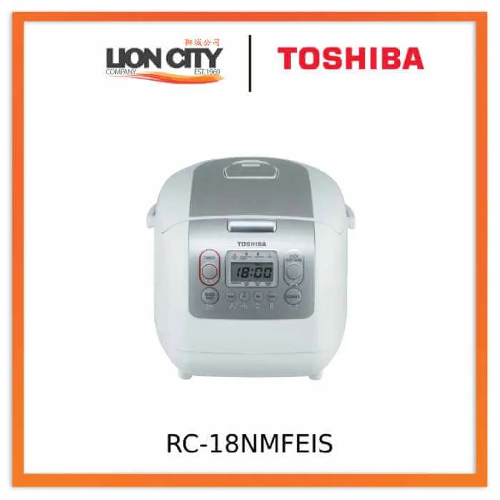 Toshiba RC-18NMFEIS 1.8L Electric Rice Cooker - White