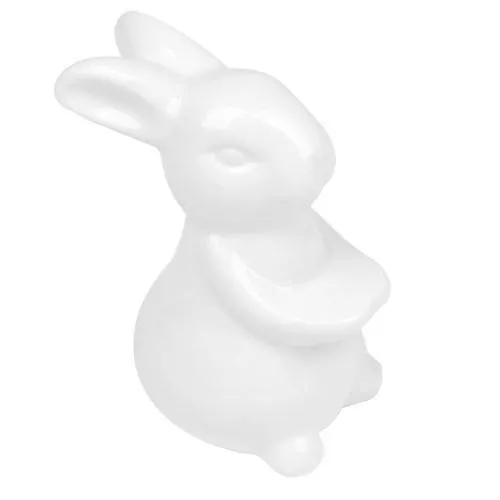 White Ceramic Bunny Serving Plate